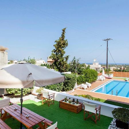 Artemis Luxury Villa - Hersonissos Private Pool Oasis Bagian luar foto