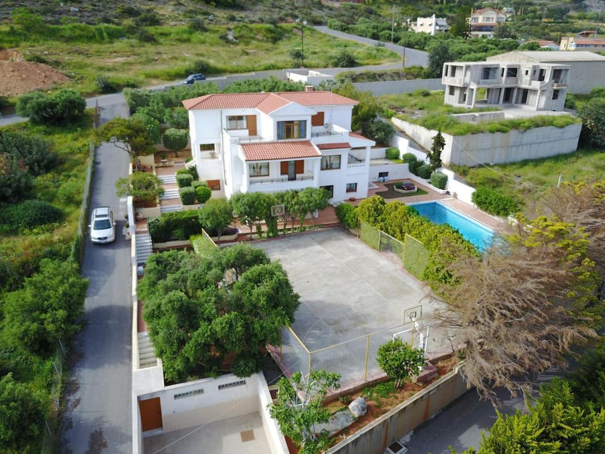Artemis Luxury Villa - Hersonissos Private Pool Oasis Bagian luar foto