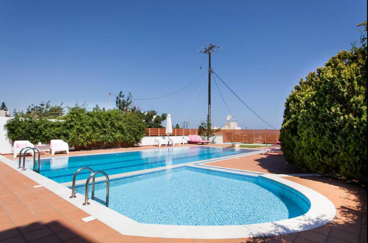 Artemis Luxury Villa - Hersonissos Private Pool Oasis Bagian luar foto