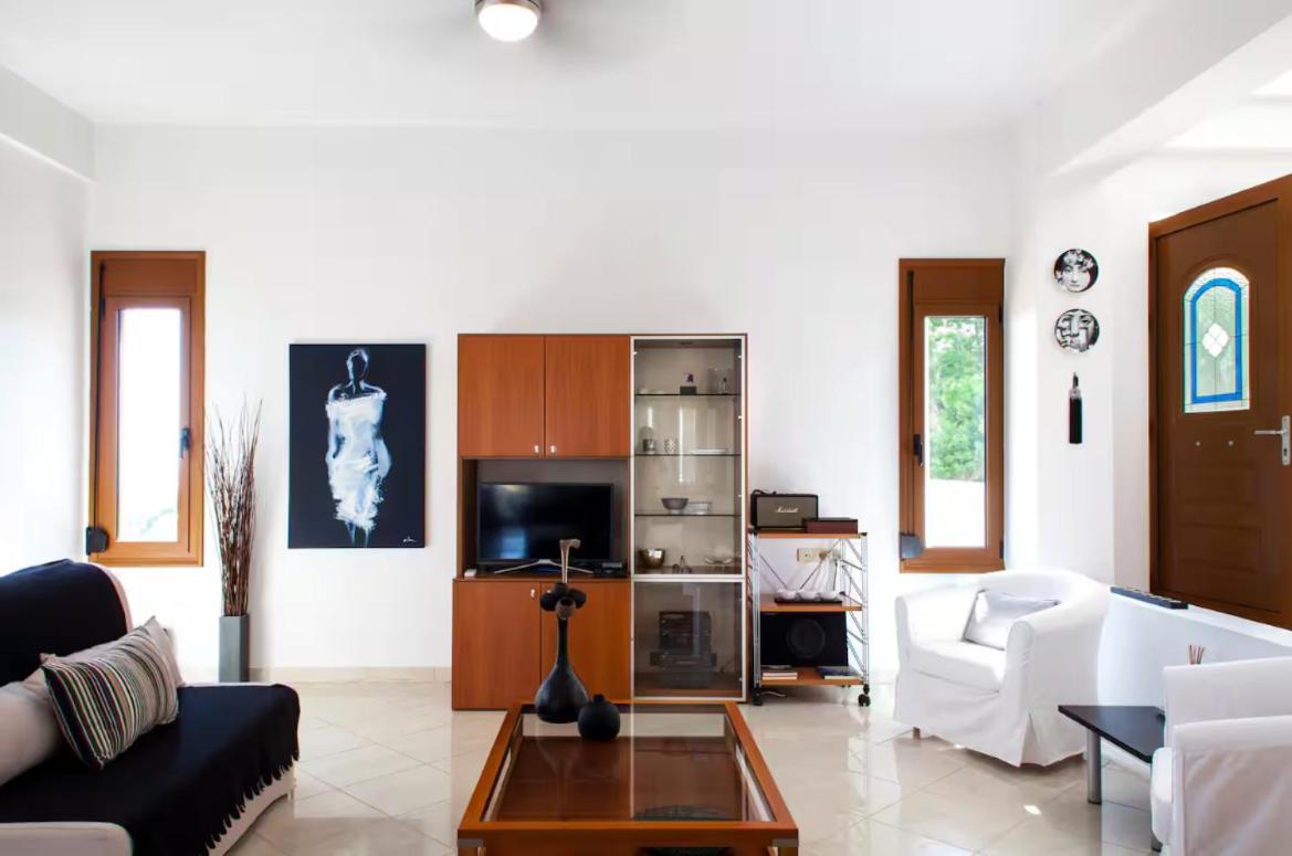 Artemis Luxury Villa - Hersonissos Private Pool Oasis Bagian luar foto