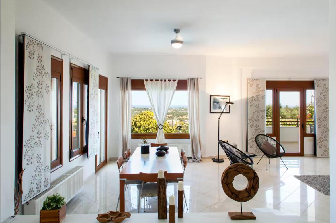 Artemis Luxury Villa - Hersonissos Private Pool Oasis Bagian luar foto